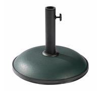 Marbueno Base Ombrellone Rotonda Cemento 36x29,5 cm 11KG Verde Giardino 10443
