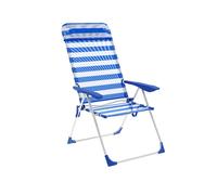 Marbueno Summer Sedia Pieghevole Multiposizione Alluminio 10316 69x58x110 Cm