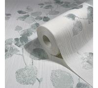 marburg Carta da parati Floreale Bianco Verde Naturale Soggiorno Camera da Letto Cucina Made in Germany 10,05 x 0,53 m