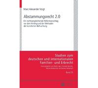 Marc Alexander Voigt Abstammungsrecht 2.0 (Copertina rigida)