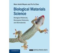 Marc André Meyers Po-Yu Chen Biological Materials Science (Copertina rigida)