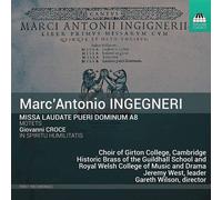 Marc' Antonio I Marc' Antonio Ingegneri: Missa Laudate Pueri Dominum A8: Mo (CD)