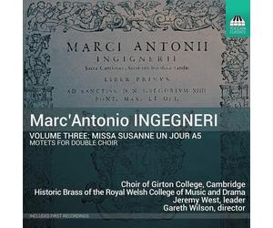 Marc' Antonio I Marc' Antonio Ingegneri: Missa Susanne Un Jour A5: Motets f (CD)