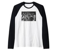 Marc Bolan T Rex Live Starlight Sala da Ballo Boston 1972 Maglia con Maniche Raglan