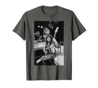 Marc Bolan T Rex sul Set di Rock On con 45 Programma TV 1975 Maglietta