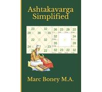 Marc Boney M a Ashtakavarga Simplified (Tascabile)