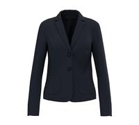 Marc Cain - Blazer in Stretchjersey con spacchi sulle maniche - - Jackets - Donna - Blu - L
