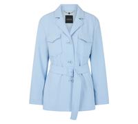 Marc Cain - Caban Jacket con cintura - - Jackets - Donna - Blu - L