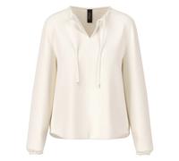 Marc Cain - Camicetta slip-on fluida con fiocco al collo - - Blouses & Shirts - Donna - Beige - S