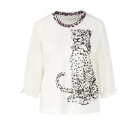Marc Cain - Camicia Blusa Stampata - - Blouses & Shirts - Donna - Bianco - L