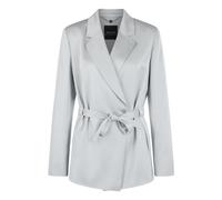 Marc Cain - Elegante blazer avvolgente con cintura - - Jackets - Donna - Grigio - 3XL