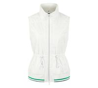 Marc Cain - Gepaddete Weste mit Herzprint - - Jackets - Donna - Bianco - M