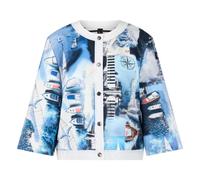 Marc Cain - Giacca con stampa - - Jackets - Donna - Blu - XL