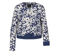 Marc Cain - Giacca Corta con Stampa All-over - - Knitwear - Donna - Blu - L