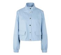 Marc Cain - Giacca corta in cotone con fodera in rete - - Jackets - Donna - Blu - 2XL