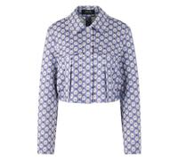 Marc Cain - Giacca corta in stile denim in jersey di neoprene - - Jackets - Donna - Multicolore - S