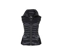 Marc Cain - Gilet con Cappuccio Imbottito in Piuma - - Jackets - Donna - Nero - S