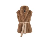 MARC CAIN Gilet in pelliccia sintetica marrone | 34
