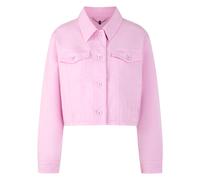 Marc Cain - Kurze Jeansjacke aus Baumwollstretch - - Jackets - Donna - Rosa - XL