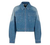 Marc Cain - Kurze Jeansjacke mit Reißverschluss - - Jackets - Donna - Blu - L