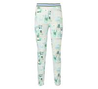 Marc Cain Leggings beige / blu pastello / verde Donna Marc Cain L