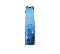 MARC CAIN Maxi abito azzurro | 36