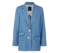Marc Cain - Oversize Denim-Blazer "Rethink Together" - - Jackets - Donna - Blu - M
