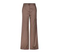 Marc Cain - Pantaloni Ampi Lucidi - - Trousers - Donna - Marrone - M