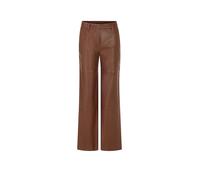 MARC CAIN Pantaloni in pelle WARRI marrone | 34