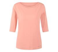 Marc Cain, ,Tops ,Donna ,Beige ,S T-shirt a maniche corte con finiture decorative