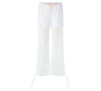 Marc Cain, ,Trousers ,Donna ,Bianco ,S Washington Wide Fit Pantaloni