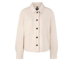 Marc Cain - Weiche Hemdblusenjacke - - Jackets - Donna - Beige - L