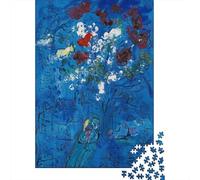Marc Chagall Puzzle dipinto Da 1000 Pezzi, Puzzles museo Per Adulti, arte Impossible Rompicapo, Gioco Di Abilità Colorato, Regalo Per Le Vacanze O Per Il Compleanno