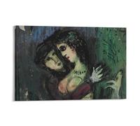 Marc-Chagall - Stampe artistiche da parete, stampa artistica da parete su tela, decorazione moderna per la casa, 30 x 45 cm