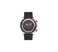 Marc Ecko E16525G1 Orologio da Polso, Quadrante Analogico da Uomo, Cinturino in Silicone, Colore Nero
