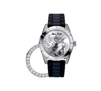 Marc Ecko Orologio analogico classico da uomo al quarzo con cinturino in gomma E09503G1, Bracciale