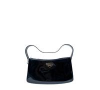 Marc Ellis borsa a spalla effetto vernice nero UNI