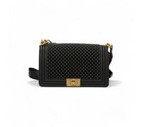 MARC ELLIS Borsa Donna Flat M Ball_24 Black/Light Ottone