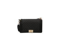 MARC ELLIS Borsa flat M 25 tracolla matelassè black/light gold