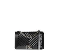 MARC ELLIS BORSA TRACOLLA - NERO/ARG - FLAT-M25-NE-ARG