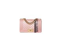 MARC ELLIS Borsa flat S 25 tracolla matelassè nude/light gold