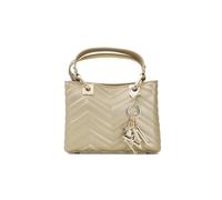 Marc Ellis borsa Flat Krissy S in gomma trapuntata oro UNI