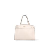 Marc Ellis New York Borsa a mano da donna In Vera pelle Made in Italy 21,5x17x8,5 cm Latte e Oro