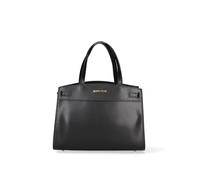 Marc Ellis New York Borsa a mano da donna In Vera pelle Made in Italy 28,6x22x11 cm Nero e Oro