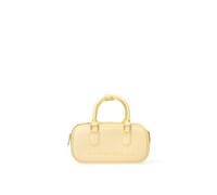 Marc Ellis New York Borsa a mano da donna Rubber 100% Rubber 25x35x9 cm Giallo e Oro chiaro