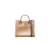 Marc Ellis New York Borsa a mano da donna Rubber 100% Rubber 27x22,5x10,5 cm Cuoio e Oro chiaro