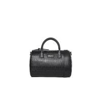 Marc Ellis New York Borsa a mano da donna Textile Polyurethane 30x22x16,5 cm Nero e Argento