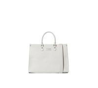 Marc Ellis New York Borsa a mano da donna Textile Polyurethane 38,5x29x15 cm Bianco e Argento