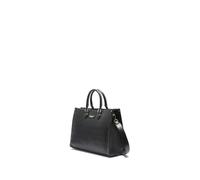 Marc Ellis New York Borsa a mano da donna Textile Polyurethane 38,5x29x15 cm Nero e Oro chiaro