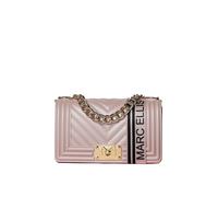 Marc Ellis New York Borsa a spalla da donna Rubber 100% Rubber 19x11x6,5 cm Rosa e Oro chiaro